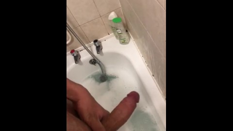 Horrny cum shower