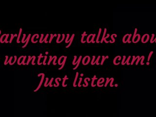 carlycurvy, dirty sex talk audio, solo female, sexy talk
