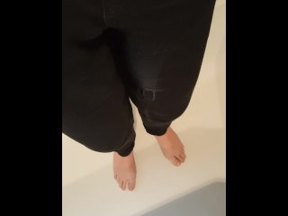 solo female, amateur, pissing jeans, girls pissing jeans