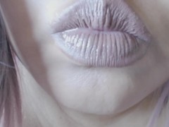 Pale Lips/Wet Tongue Fetish