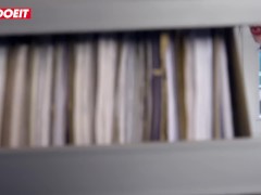 Naughty Secretary Seduces And Fucks Her Co-worker #LETSDOEIT