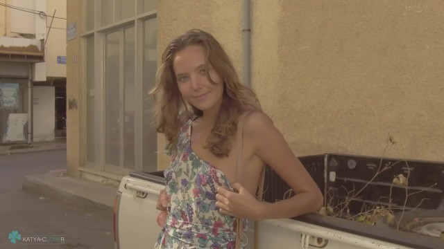 Clover happy nude public