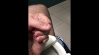 Quick public masturbation - messy ruined orgasm