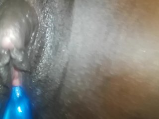 New boyfriend plays with dildo in pussy