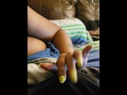 Preview 3 of stepmom touching my Dick