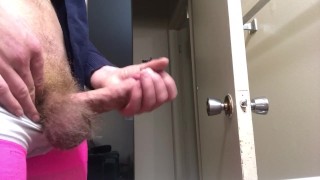Eric strokes his cock