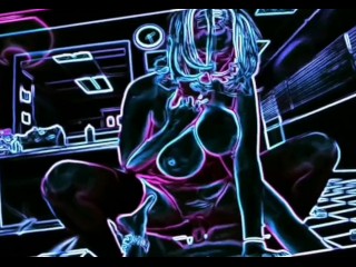 Exclusiva Jerk Futurista Original Para Pornhub Con Thick Carga De Semen 3D