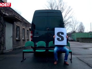 German Teen Gets Used By Bus Driver #LETSDOEIT