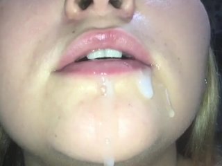 cumshot, real wife, verified couples, cum onto tits