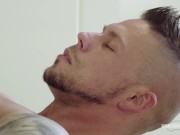 Preview 5 of Maskurbate Straight Euro Jerking Big Uncut Cock After Stretching