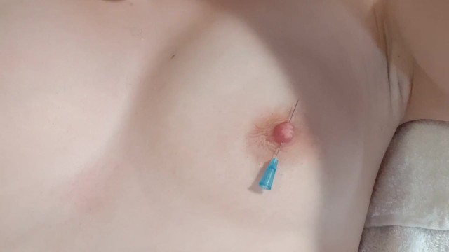 Needle Play / Clit Piercing & Nipple Piercings / Pussy Pain ...