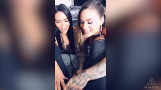 Lela Star Shares Karmen Karma's Husband's Large Black Cock