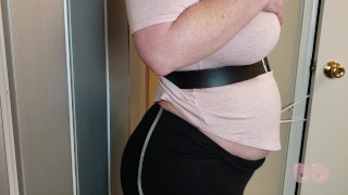 Belly Inflation With A Belted Air Pump