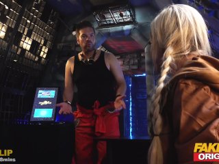 FAKEhub Originals Space Taxi sees John and The Bishop in future fuck screenshot number 1