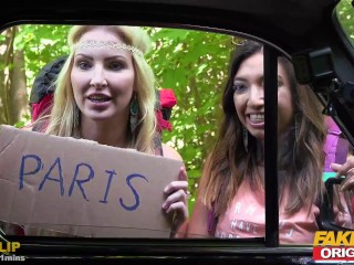 Frida Sante, big pussy lips, fakehuboriginals, taxi, threesome, squirting, blowjob, scottish, Georgie Lyall, Steve Q, pornstar, babe, latina, mexican, blonde, british, hitch hikers, public, big tits, brunette, double blowjob, flashing, orgasm, squirting in face, small tits, reality