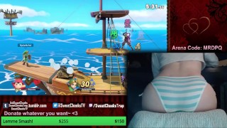 Sweet Cheeks Plays Super Smash Bros Ultimate On The 12Th Of August 2018