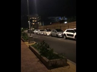 Walk and wank no cum public