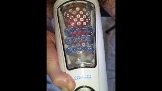 Masturbator Of The Fleshlight Type Annihilates The Cock