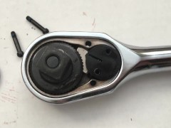 SLIPPERY HOT AND LUBED UP Stanley 89-819 1/2" Ratchet Disassembly Review