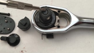 SLIPPERY HOT E LUBED UP Stanley 89-819 1/2" Ratchet Disassembly Review