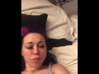 Sexy bitch teases tits an ass