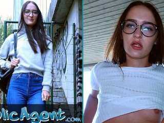 Public Agent Hot Czech Body Fucked under Public Bridge after Sucking Cock