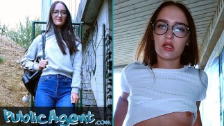 Public Agent Hot Czech body fucked under public bridge after sucking cock