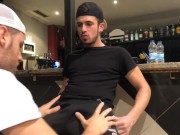 Preview 1 of Sex in the bar | Blowjob