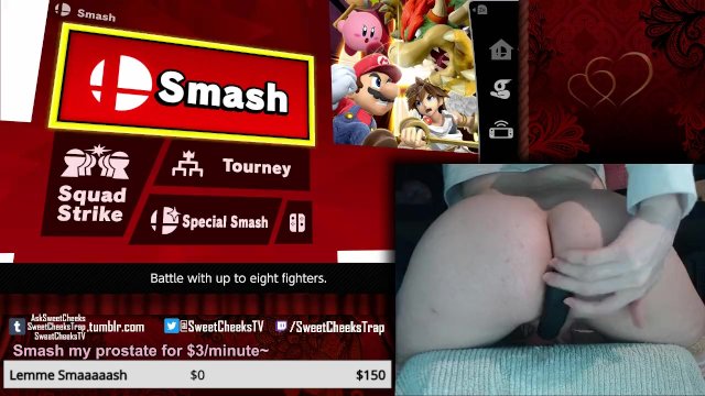 Sweet Cheeks Plays Smash Bros Ultimate (12-09-2018)