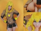 Yang from RWBY is a hungry cumslut