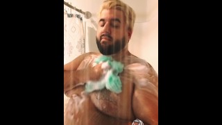 BEAR IN THE SHOWER