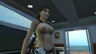 In Tomb Raider Underworld Lara Croft Is Naked To The Extreme