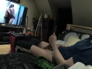 Preview 3 of Str8 Brother caught watching gay porn (flint-wolf.com)
