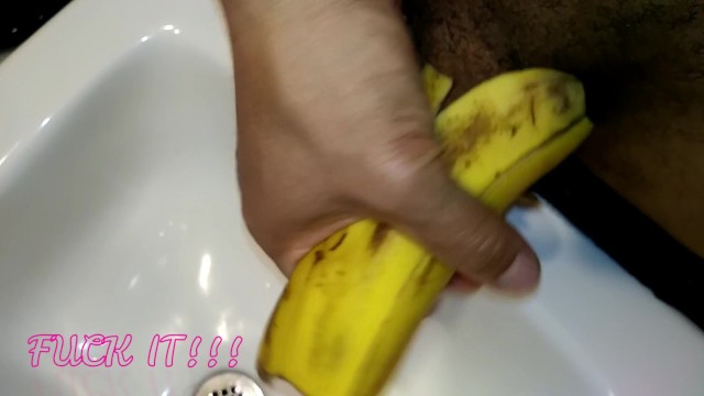 640px x 360px - Jacking off at Work with Banana Peel - Pornhub.com