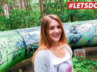 Beautiful German Teen Gets Seduced And Banged In The Forest - #LETSDOEIT