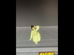 Sneak peak behind the scenes of a thick big booty orc