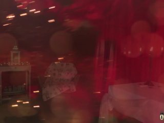 Christmas fantasy fuck in hardcore old and girl swallowing cum