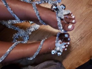 white toes, exclusive, feetjob, ebony