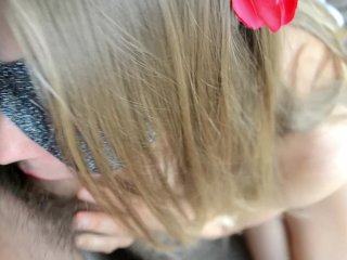 I picked up a festival slut, fucked_her ass and came on her_face!