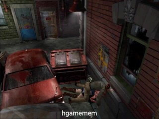 (Ryona) Jill Valentine Gegeten Door Zombie Terug [pak Normaal]