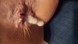 My friend cums in my ass and I can't handle it.