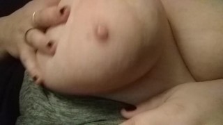 Goth BBW Big Tits Teasing