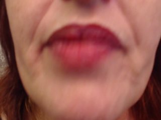 V200 Licking biting tongue, teeth lips upclose custom request with_dawnSkye