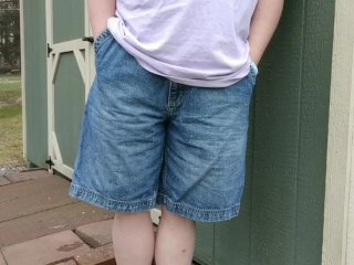 Outside Shorts Pee