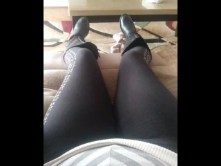 揉搓，阴户，紧身衣