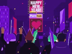 Happy New Year from Pornhub's Dick and Jane