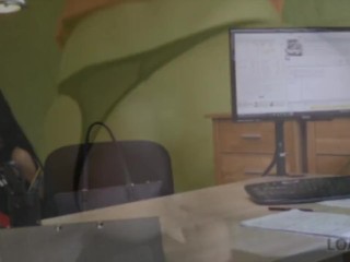 LOAN4K. Tricky loan agent is ready to help chick for sex services