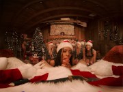 Preview 6 of VRBangers Christams Orgy With Abella Danger And Her 7 Sexy Elves VR Porn