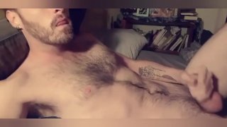Solo Jerk Couldn't Go To Bed Cumshot