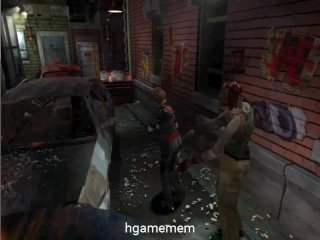 zombie hentai, redhead, resident evil, anal